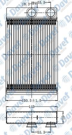 13263329 Kalorifer Radyatorü  Insignia A Meriva B Cruze